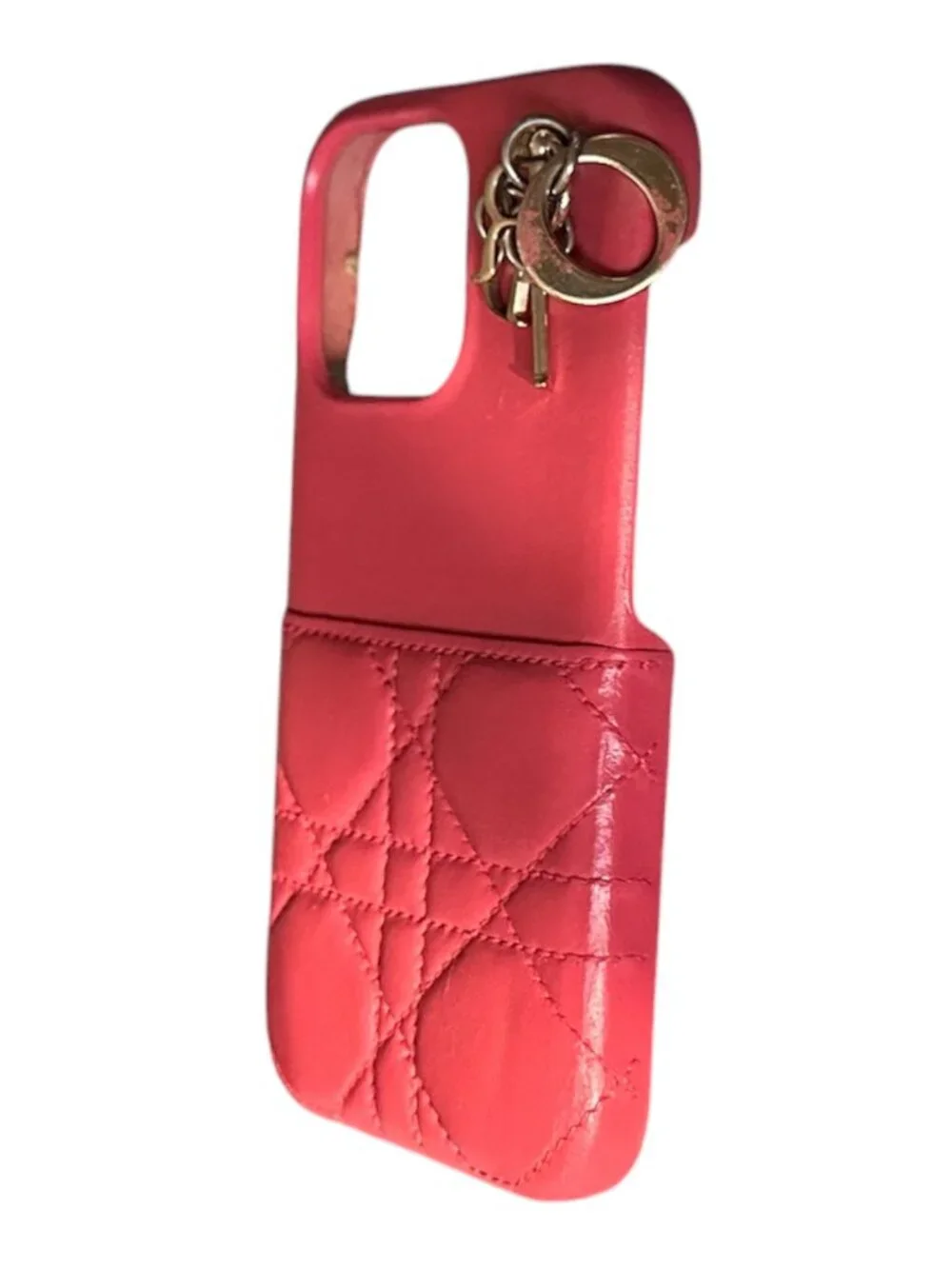 Dior Lady Dior iPhone 11 Pro Pink Quilted Leather Case